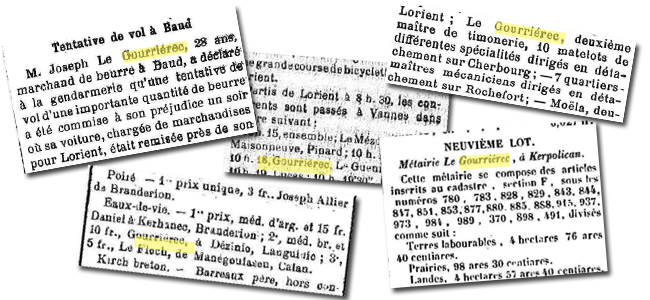 le gourrierec presse ancienne